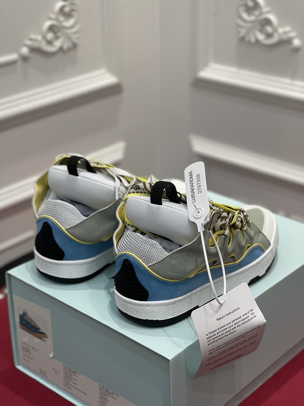 lanvin curb sneaker
