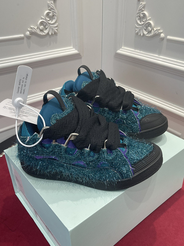 lanvin curb sneaker