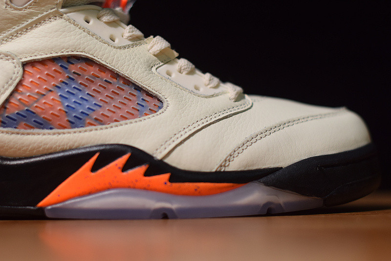 air jordan 5 retro "orange peel" 136027-148