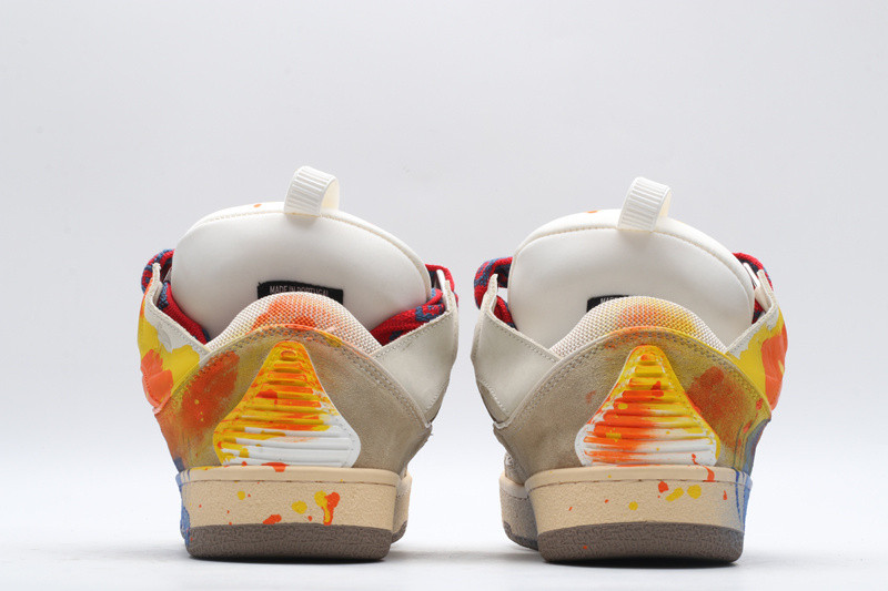 lanvin curb sneaker