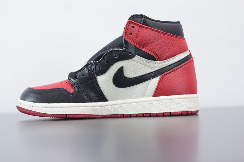 air jordan 1 retro high og "bred toe" 555088-610