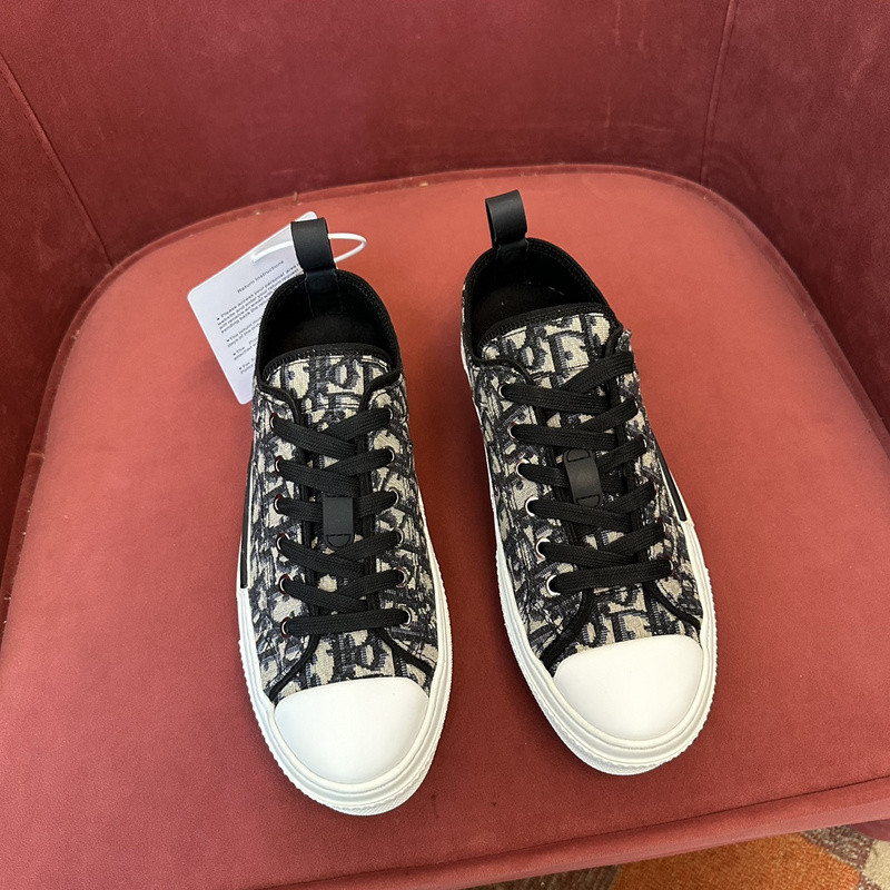 DIO* B23 LOW-TOP SNEAKERS IN OBLIQUE