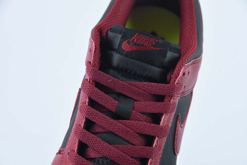 nike dunk low next nature appears in wine red and black dn1431-002