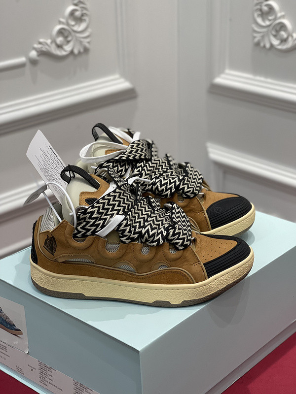 lanvin curb sneaker