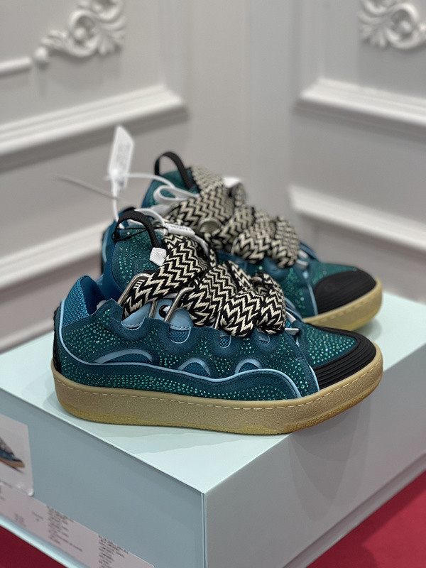 lanvin curb sneaker