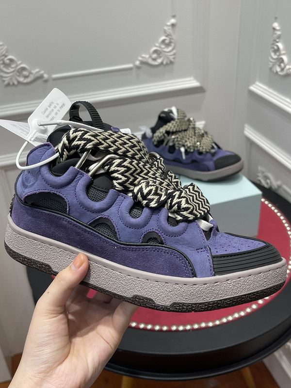 lanvin curb sneaker