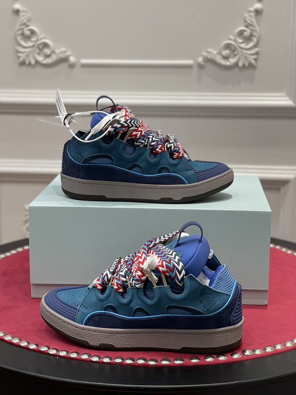 lanvin curb sneaker