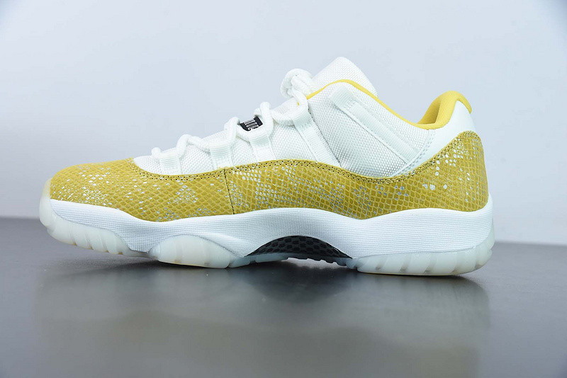 air jordan 11 low “yellow snakeskin” ah7860-107