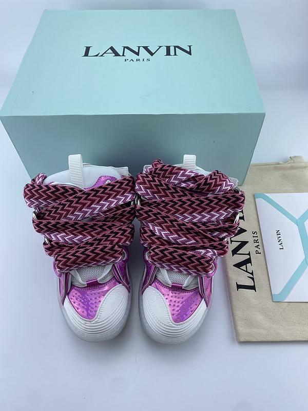 lanvin curb sneaker
