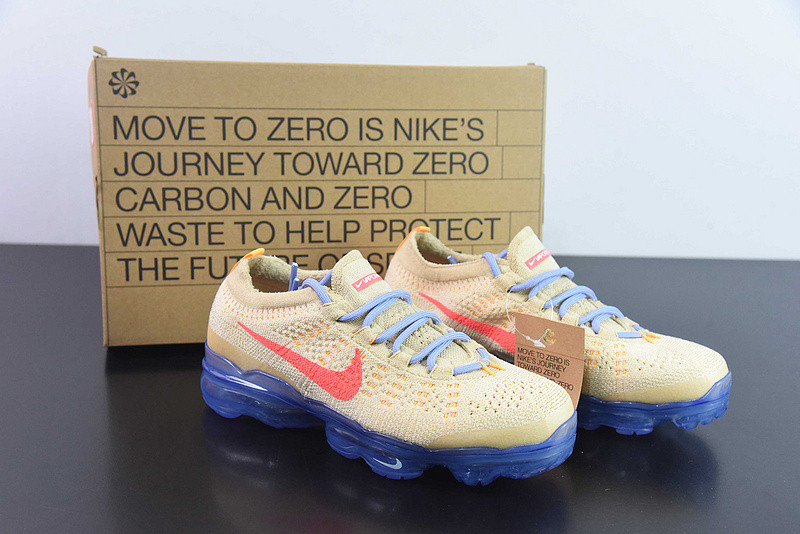 nike vapormax 2023 flyknit "pale vanilla" dv6840-200