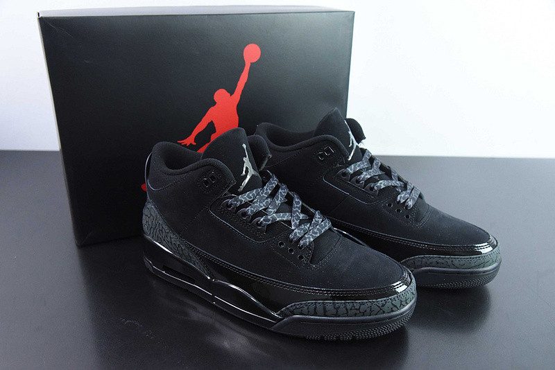 Air Jordan 3 "Black Cat" 2025 CT8532-001