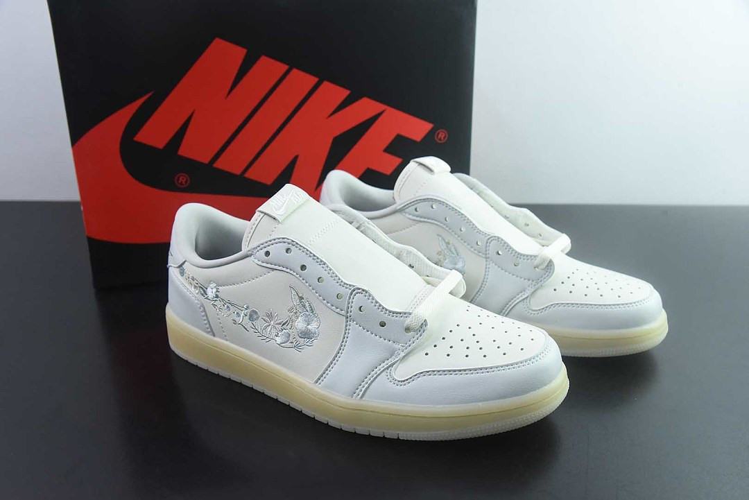 Air Jordan 1 Low OG “Floral Swoosh” IF4391-100