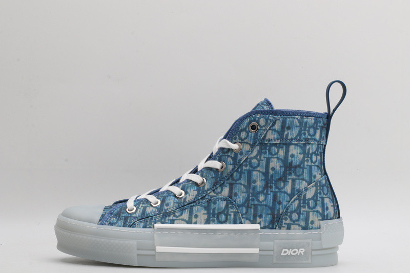 dio* b23 oblique high-top sneaker