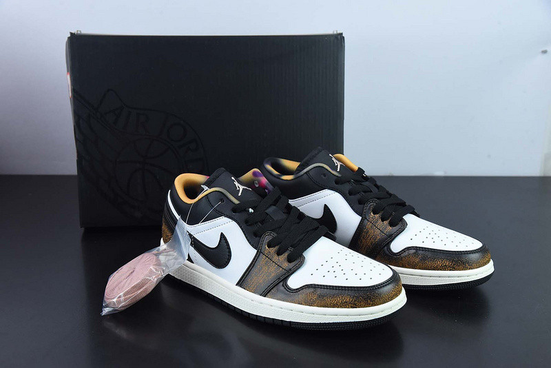air jordan 1 low “wear away” dq8422-001