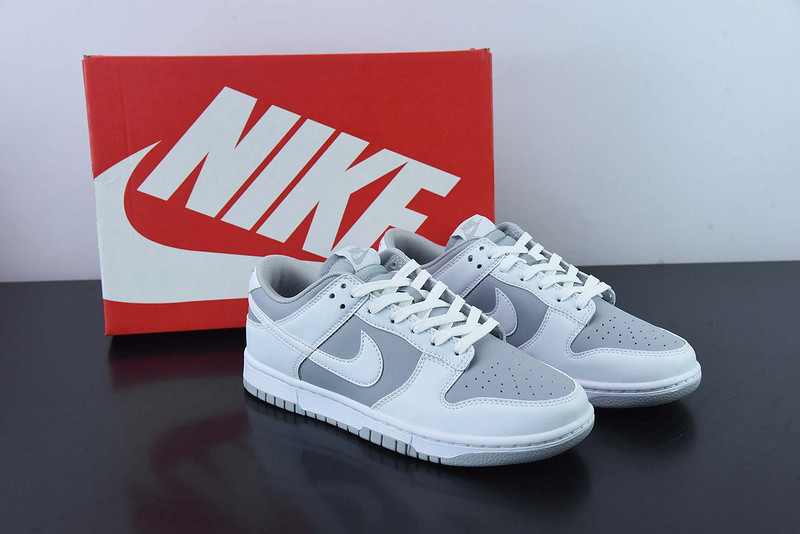 nike dunk low “grey/white” dj6188-003