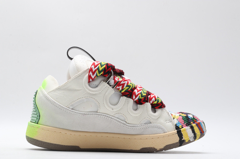lanvin curb sneaker