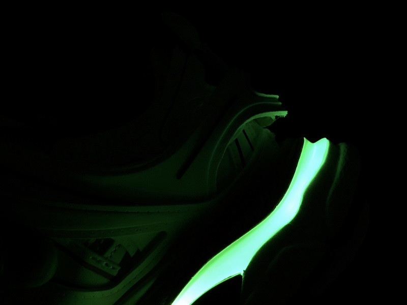 bc track mule clear sole sneakers 3.0 led