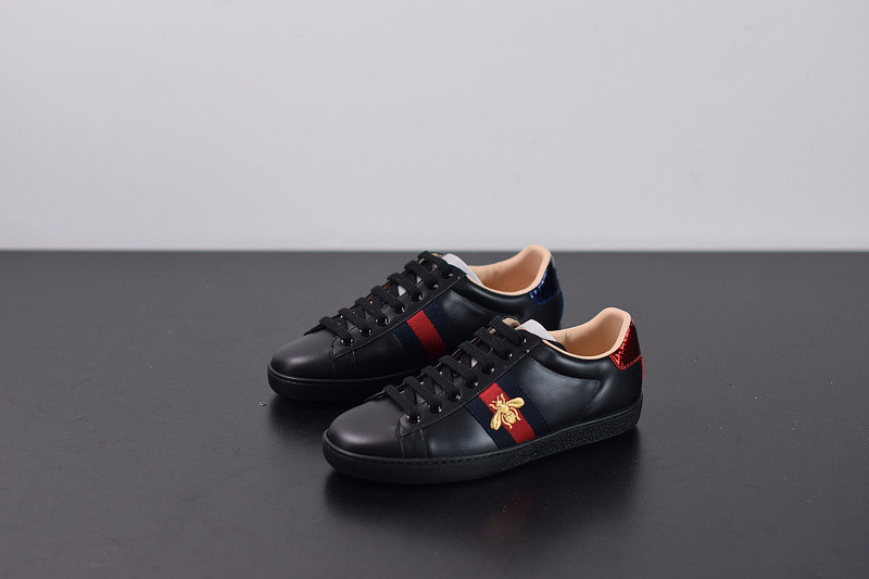g*u*i ace embroidered low-top sneaker