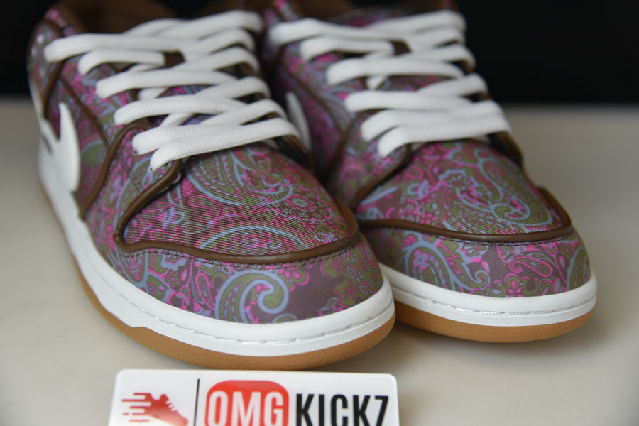 nike sb dunk low pro paisley brown dh7534-200