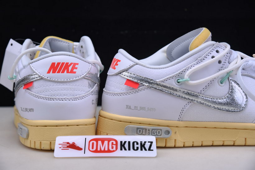 of x dunk low “01 of 50” dm1602-127