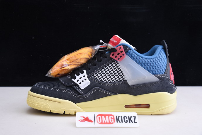 air jordan 4 retro union off noir dc9533-001