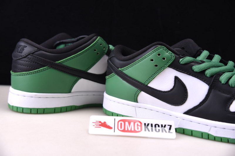nike sb dunk low “classic green” bq6817-302