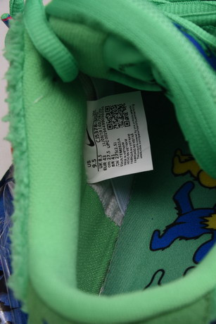 grateful dead x nike sb dunk low “green bear” cj5378-300