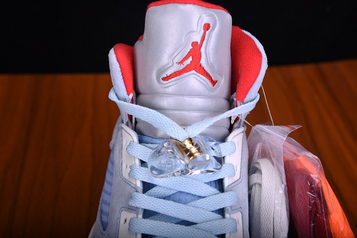 trophy room x air jordan 5 retro "ice blue" ci1899-400