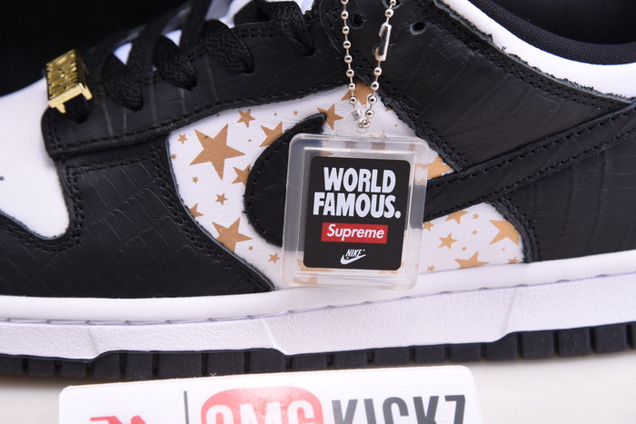 S*p*e x nike sb dunk low white/metallic gold-black dh3228-102