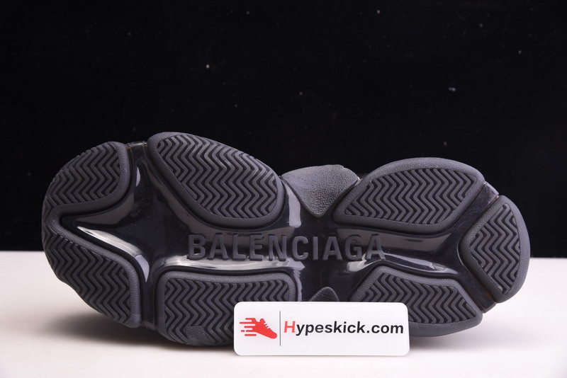 bc triple s trainer ‘all black distressed’’ 541624 w09o1 1000