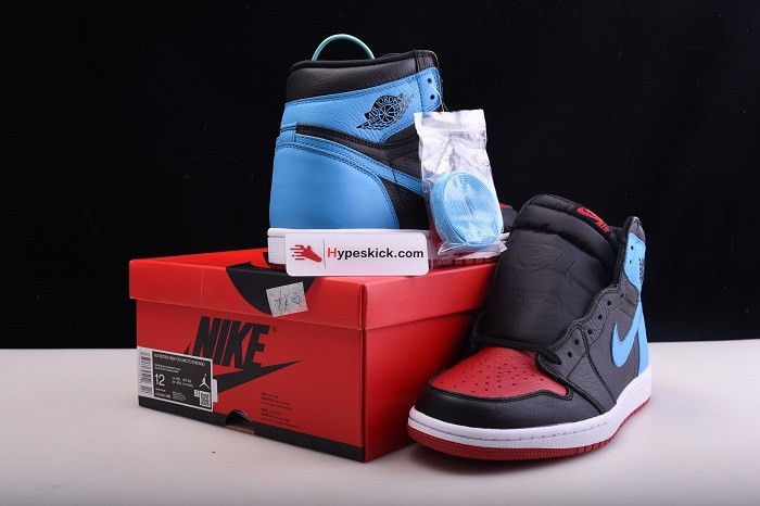 air jordan 1 unc to chicago cd0461-046