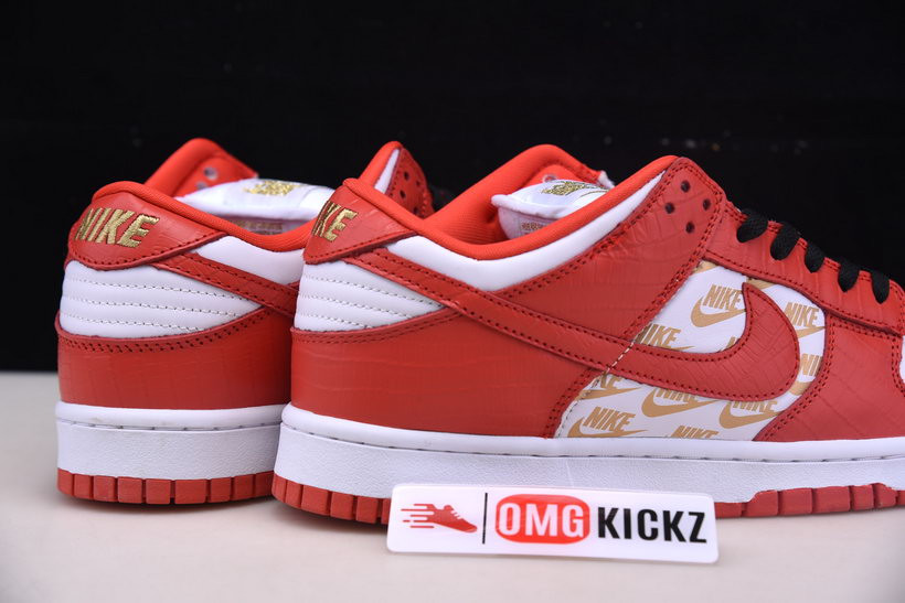 nike sb dunk low S*p*e x nike red dh3228-161