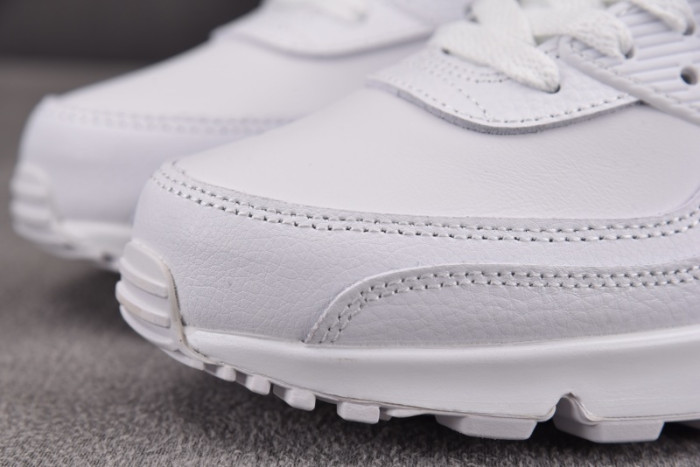 Nike Air Max 90 Leather Triple White CZ5594-100