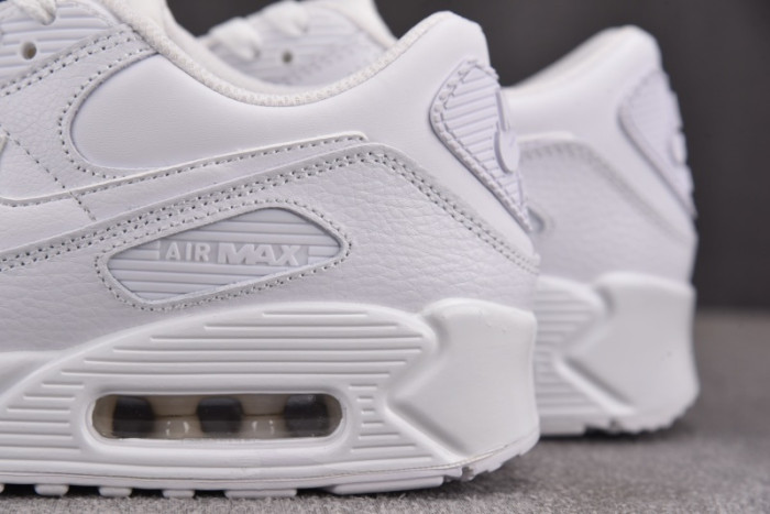 Nike Air Max 90 Leather Triple White CZ5594-100