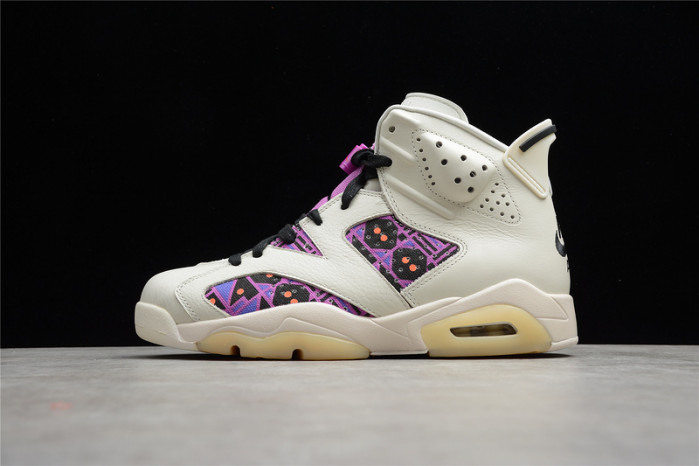 AIR JORDAN 6 RETRO QUAI54 SAIL BLACK CZ4152-101