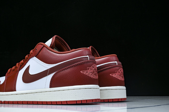 Air Jordan 1 Low Dune Red/White FJ3459-160