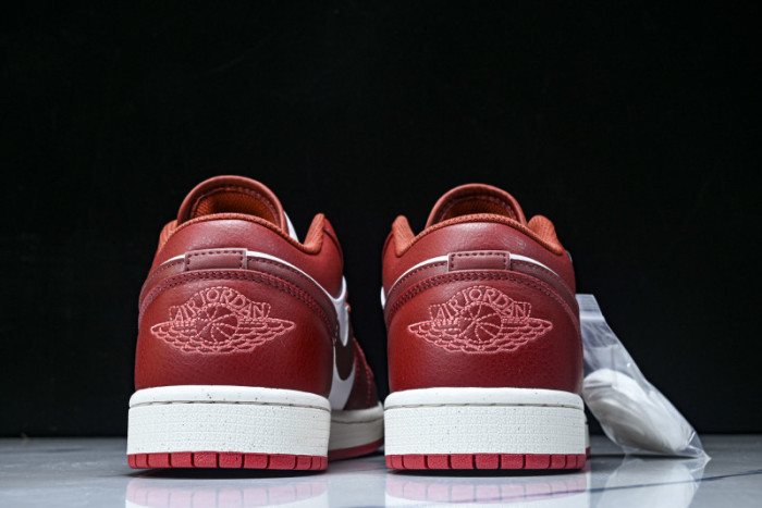 Air Jordan 1 Low Dune Red/White FJ3459-160