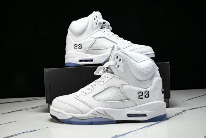 Air Jordan 5 Retro White Metallic (2026) HQ7978-103