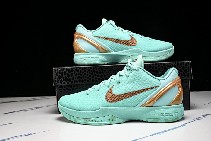 Jalen Brunson x Nike Kobe 6 "Statue of Liberty" 2025 IQ5774-300