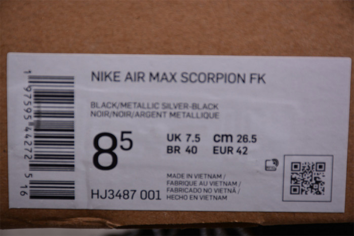 NIKE AIR MAX SCORPION FK HJ3487--001