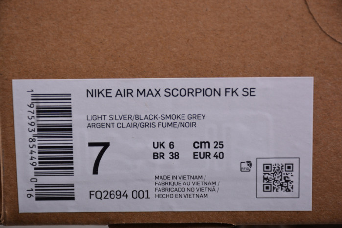 NIKE AIR MAX SCORPION "CLOUDY GREY" FQ2694-001