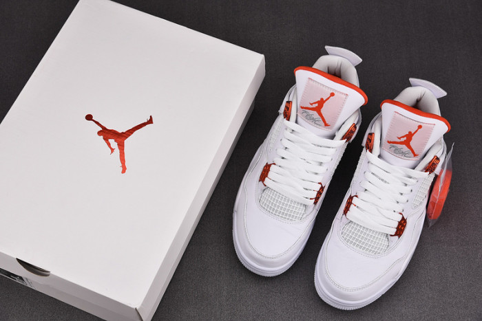 Air Jordan 4 Retro “Pure Money” Orange Metallic CT8527-118