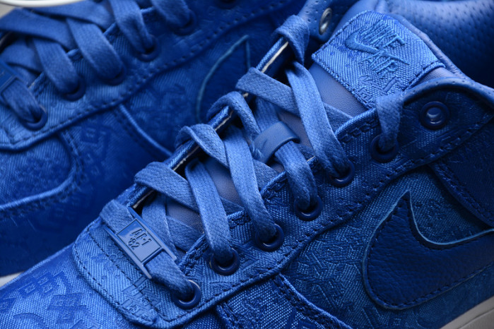 CLOT Nike Air Force 1 Blue Silk CJ5290-400