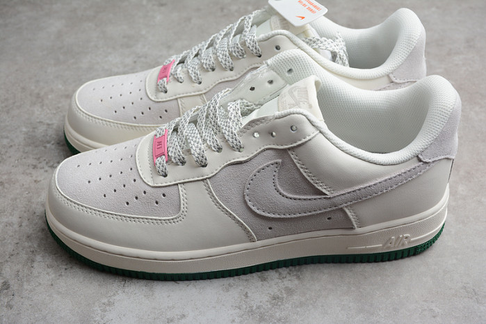 Nike Air Force 1 Low Gypsophila White Grey Green CW0063-125