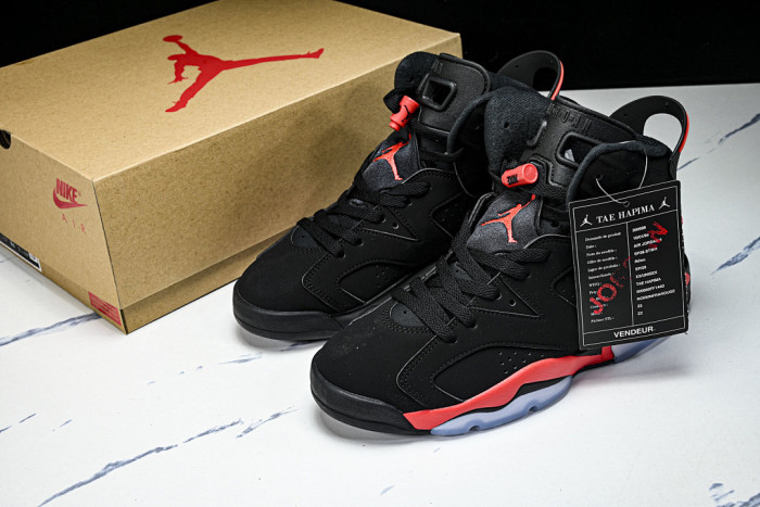 AIR JORDAN 6 "Reverse Infrared" Releases CT8529-001