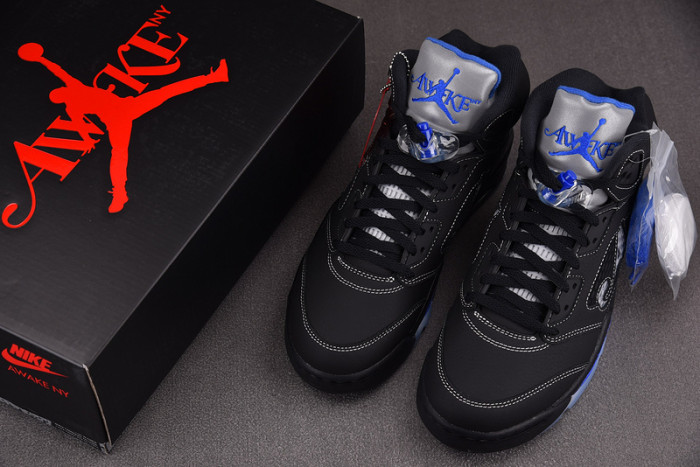 Air Jordan 5 Retro Awake NY Black DV4982-004