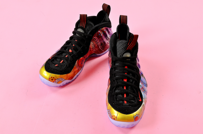 NIKE AIR FOAMPOSITE ONE LNY QS "LUNAR NEW YEAR 2018" AO7541-006
