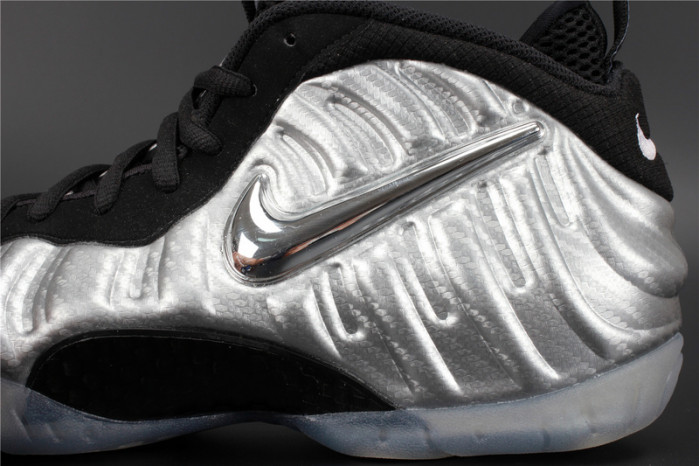 Nike Air Foamposite Pro PRM “Silver Surfer” metallic silver mens 616750-004